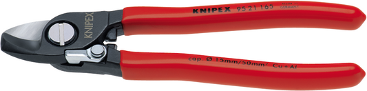 Knipex 95 21 165 Kabelschneider mit Öffnungsfeder 95 21 165