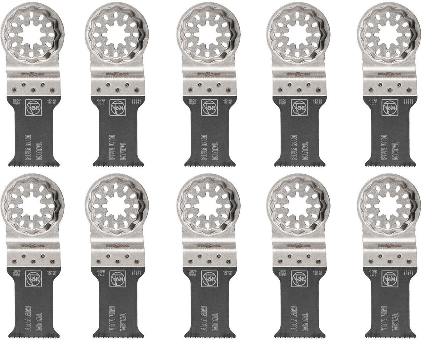 FEIN Starlock E-Cut Fine saw blade 50x30mm 10 pieces 63502157240