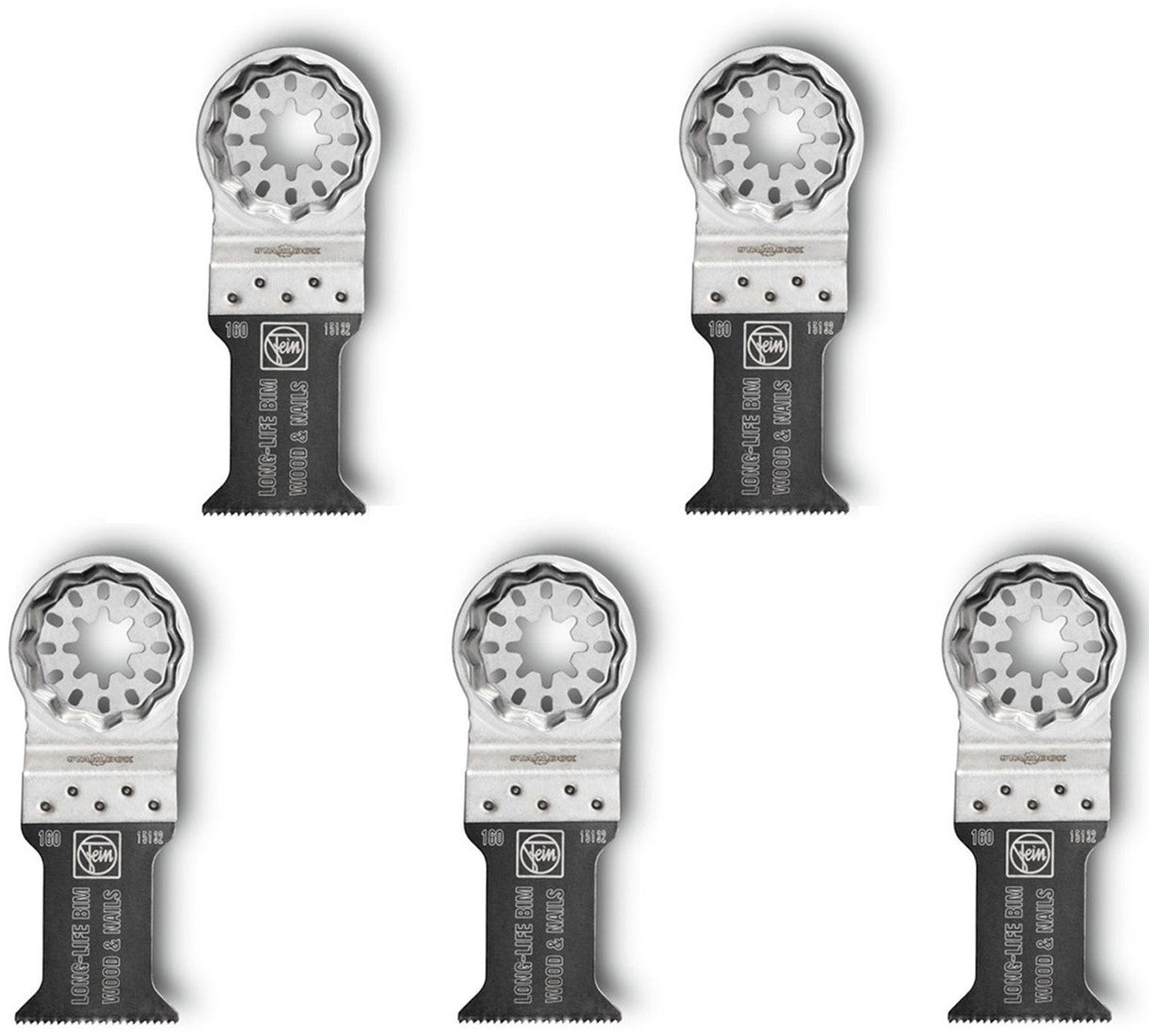 FEIN Starlock E-Cut BIM Long-Life Sägeblatt 50x35mm 5 Stück 63502160230