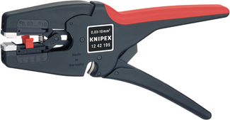 Knipex 12 42 195 MultiStrip 10 zelfinstellende universele afstriptang 195mm.