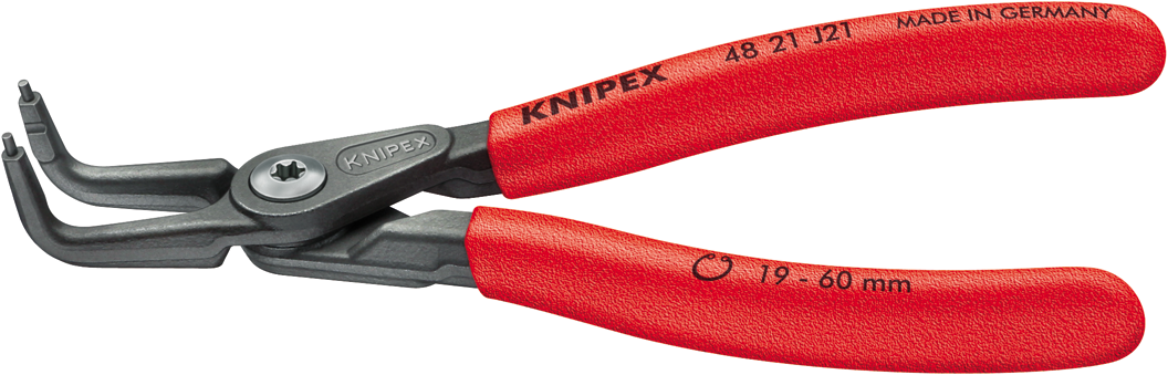 Knipex 48 21 J21 Precision circlip pliers for internal rings (bores) 48 21 J21
