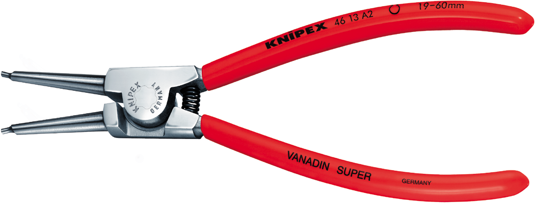 Knipex 46 13 A0 Sicherungsringzange für Außenringe (Wellen) 46 13 A0