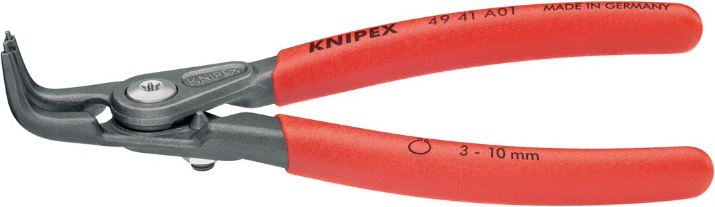 Knipex 49 41 A01 Präzisions-Sicherungsringzange für Außenringe (Achsen) 49 41 A01