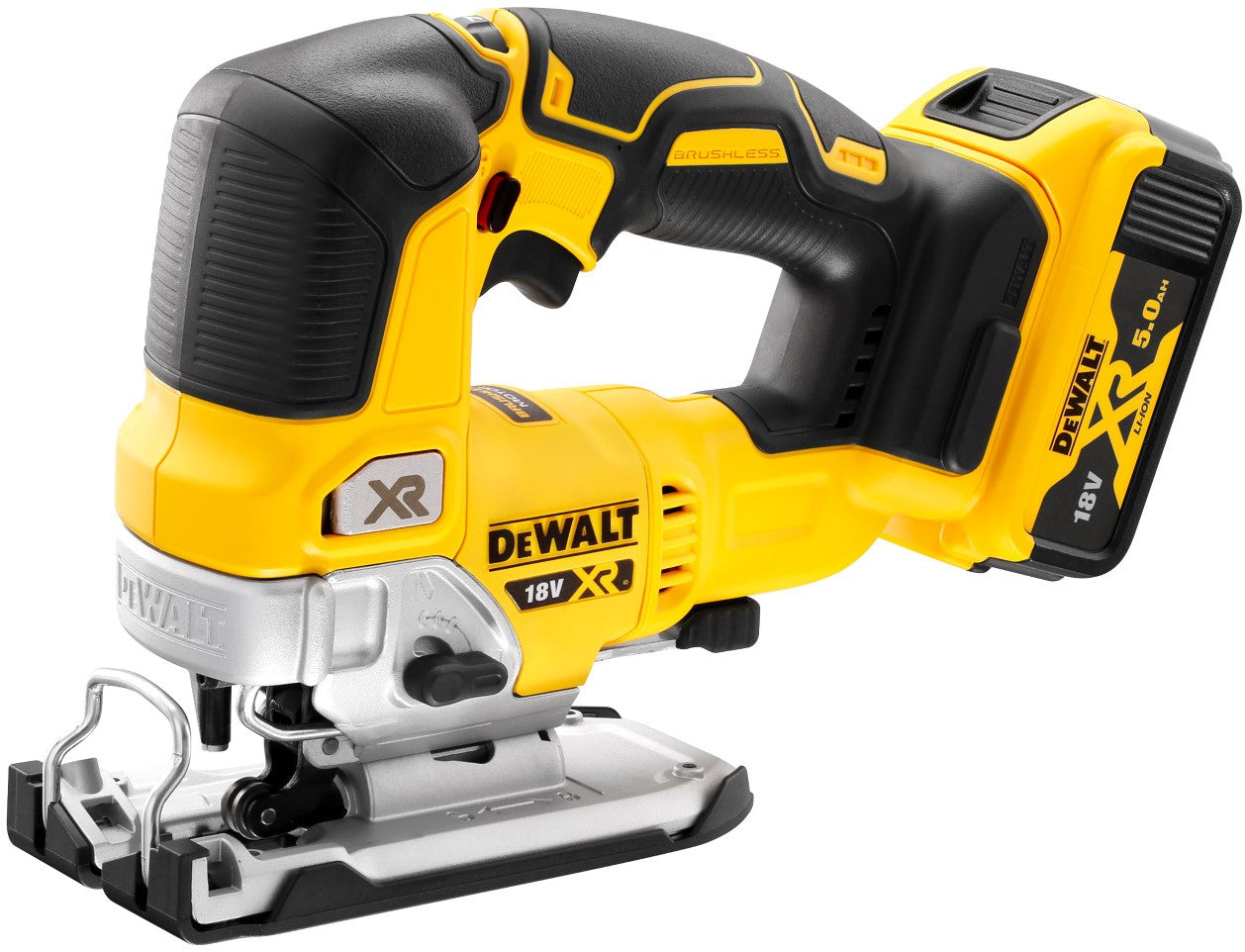 DCS334P2 Cordless Jigsaw 18V 5.0Ah Li-ion in TSTAK