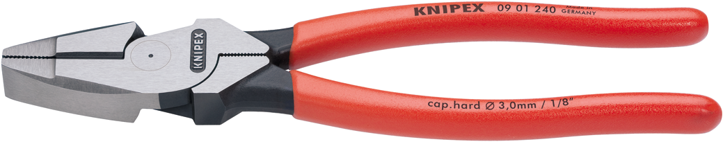 Knipex 09 01 240 Lineman's Pliers Power Combination Pliers 09 01 240