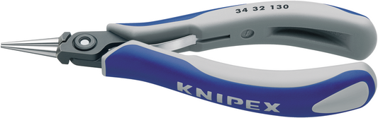 Knipex 34 32 130 Precisie elektronicatang met geslepen kop & geschroefd scharnier 34 32 130