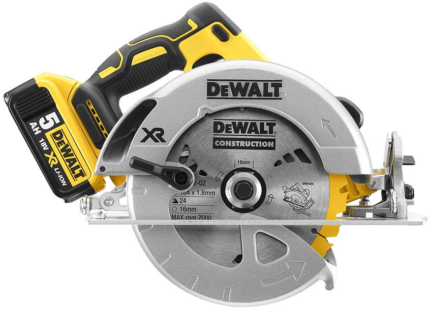 DCS570P2 Cordless Circular Saw 18V 5.0Ah XR Li-ion in TSTAK