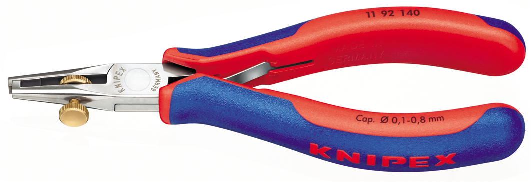 Knipex 11 92 140 Elektronik-Abisolierzange 11 92 140