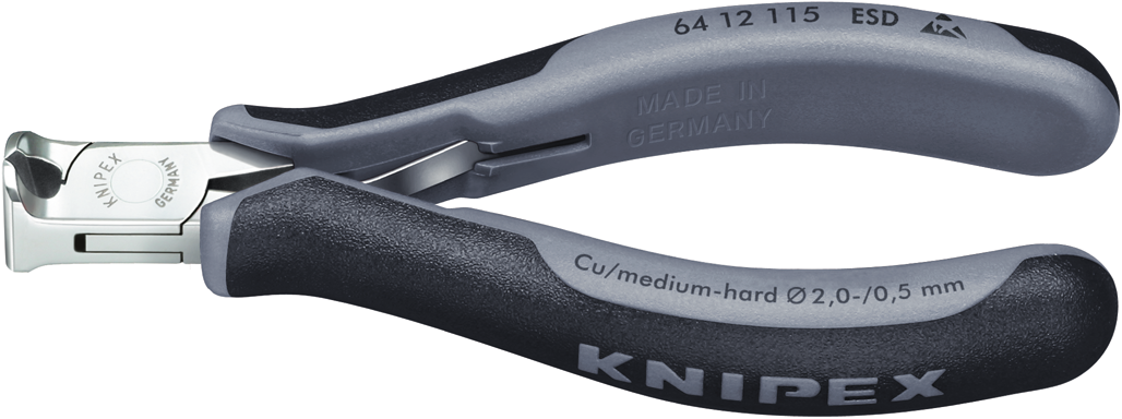 Knipex 64 12 115 ESD Elektronikschneidezange ESD 64 12 115 ESD