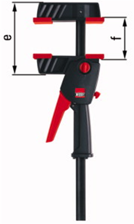 Bessey DUO16-8 DuoKlamp 160x85mm 75-235mm