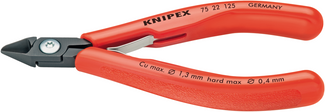 Knipex 75 22 125 Elektronica-zijsnijtang slanke vorm 75 22 125