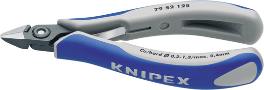 Knipex 79 52 125 Präzisions-Elektronik-Schneidezange mit geschliffenem Kopf 79 52 125