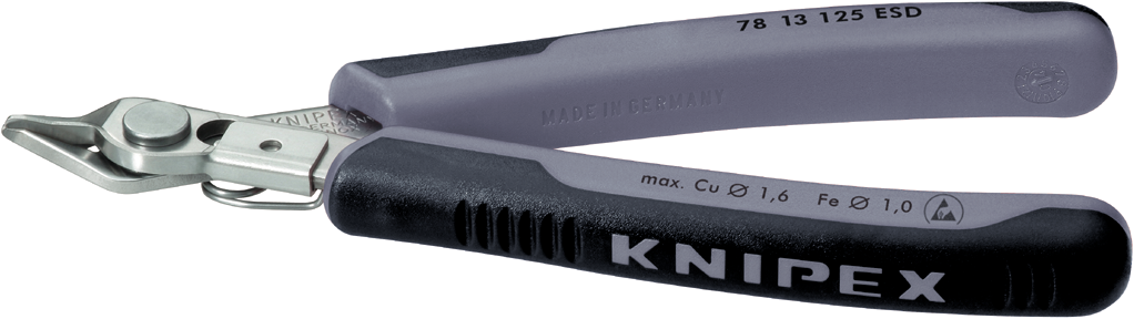 Knipex 78 13 125 ESD Elektronik Super-Knips® ESD 78 13 125 ESD