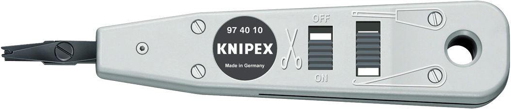 Knipex 97 40 10 Montagewerkzeug für LSA-Plus und ähnliche 97 40 10