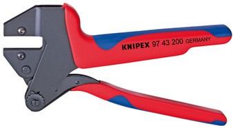Knipex 97 43 05 Crimp system pliers for exchangeable crimp profiles 97 43 05