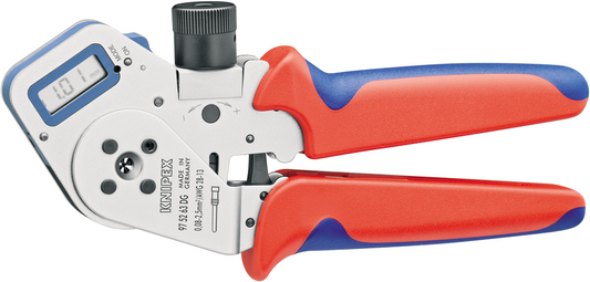Knipex 97 52 63 DG Vierdoornkrimptang voor gedraaide contacten 97 52 63 DG