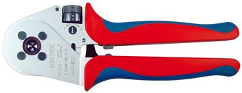 Knipex 97 52 65 Four-prong crimping tool for turned contacts 97 52 65