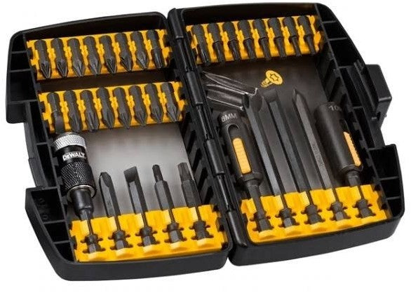 DT70580T 42-delige Impact Torsion Schroefbitset in Cassette