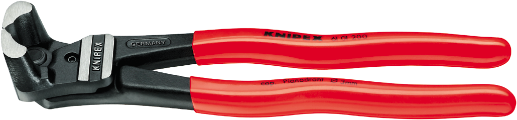 Knipex 61 01 200 Hefboomvoorsnijtang Boutenvoorsnijtangen 435 gram gewicht 200mm.