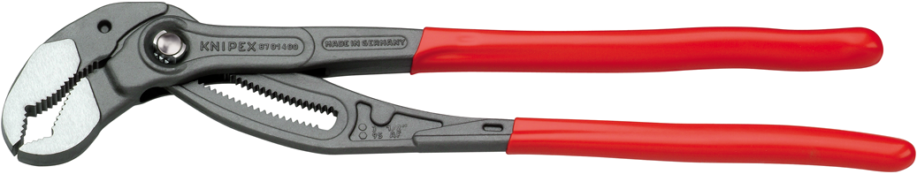 Knipex 87 01 400 Cobra® XL/XXL Rohr- und Wasserpumpenzange in einem 1214 Gramm Gewicht 400 mm.