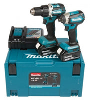 Makita DLX2189TJ 18V 5.0AH Li-ion Combi Set in Mbox