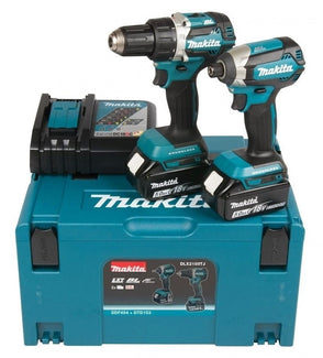 Makita DLX2189TJ 18V 5.0AH Li-ion Combiset in Mbox