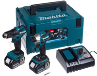 Makita DLX2220TJ Battery Combi Set 18V 5.0Ah Li-ion in Mbox