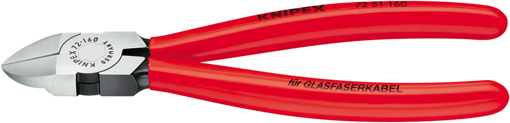 Knipex 72 51 160 Seitenschneider für Lichtwellenleiter \(Lichtwellenleiter) 72 51 160
