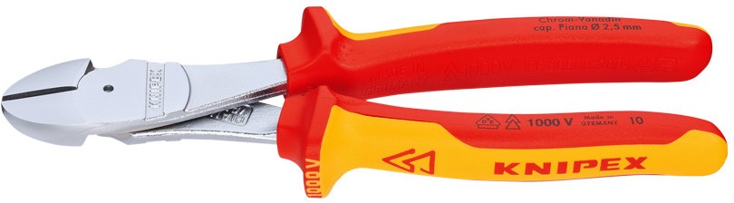 Knipex 74 06 200 Power side cutter 200mm.