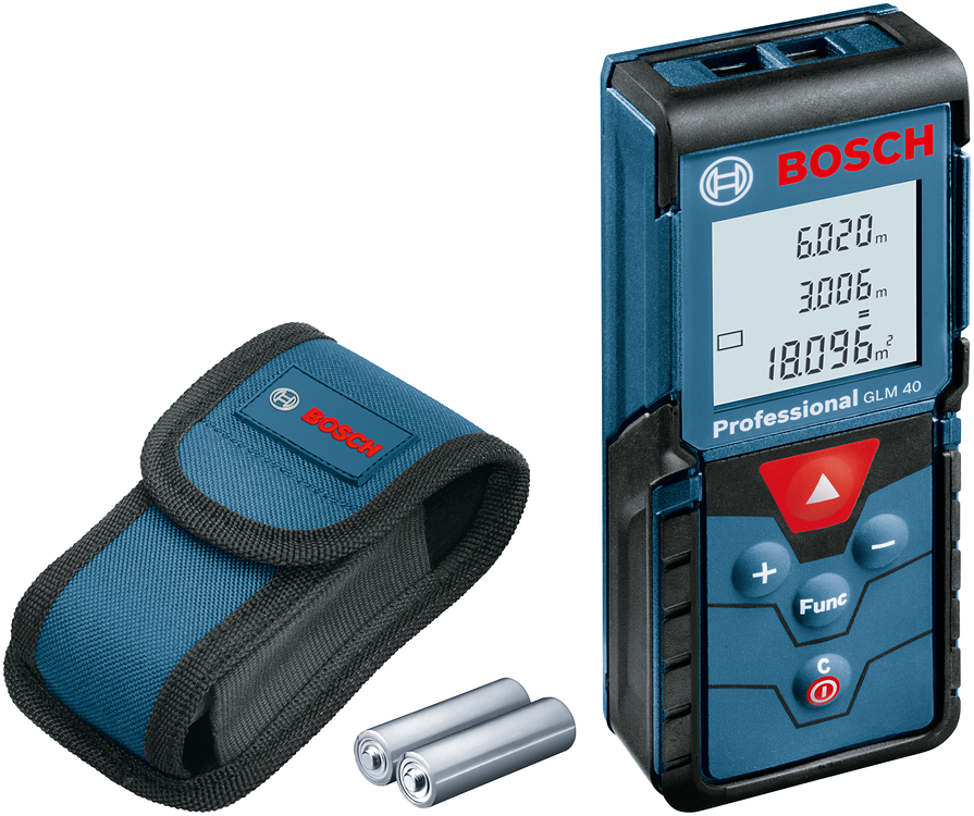 Bosch Blue GLM 40 Laser Rangefinder 40m - 0601072900