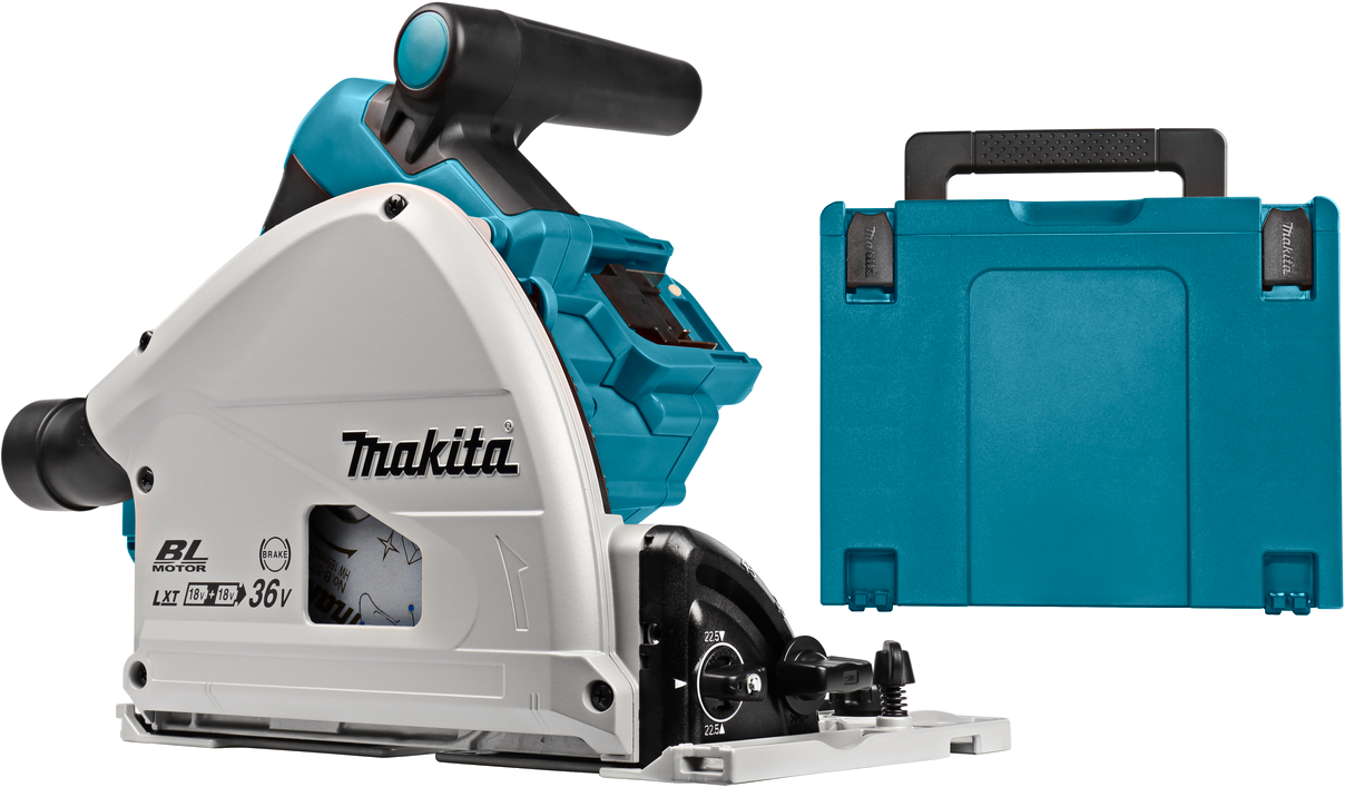 Makita DSP600ZJ Akku Tauchkreissäge 2x18V Loose Body in Mbox