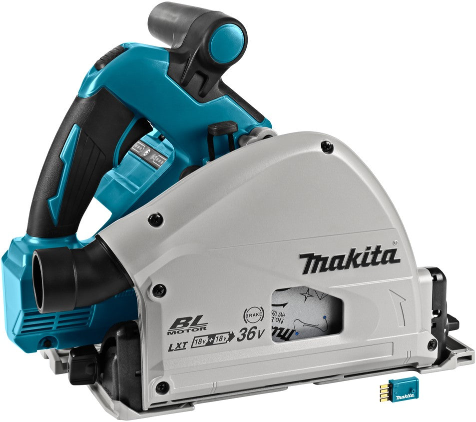 Makita DSP601ZJU Akku Tauchkreissäge 2x18V Loose Body in Mbox (AWS)