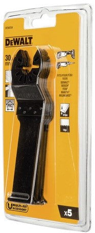 DT20724 Multitool-Sägeblatt HCS für Hartholz 31x67mm VE=5