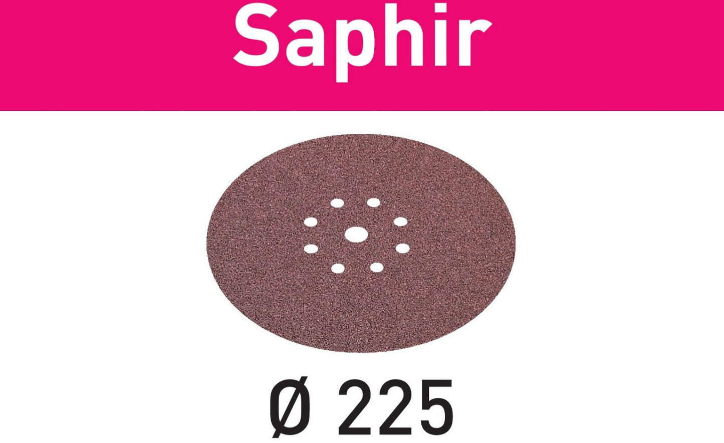 Festool Sanding Disc STF D225/8 P24 Saphir VE=25