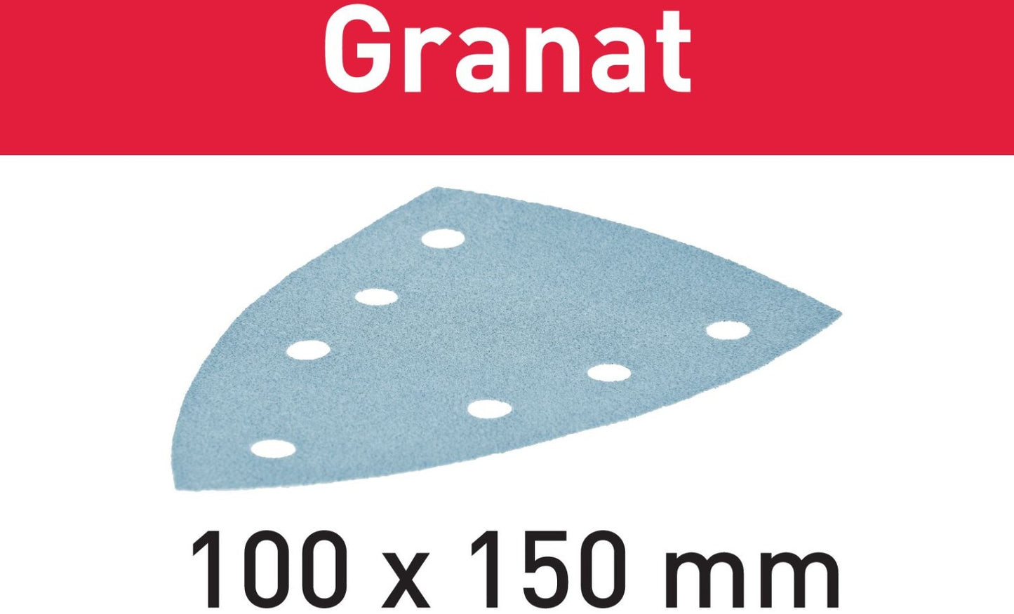Festool Sandpaper STF DELTA/7 P40 Granat VE=10