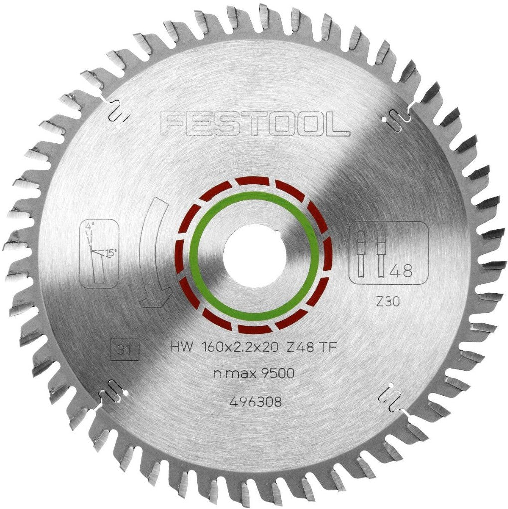 Festool Special Circular Saw Blade 160x2.2x20 TF48 496308