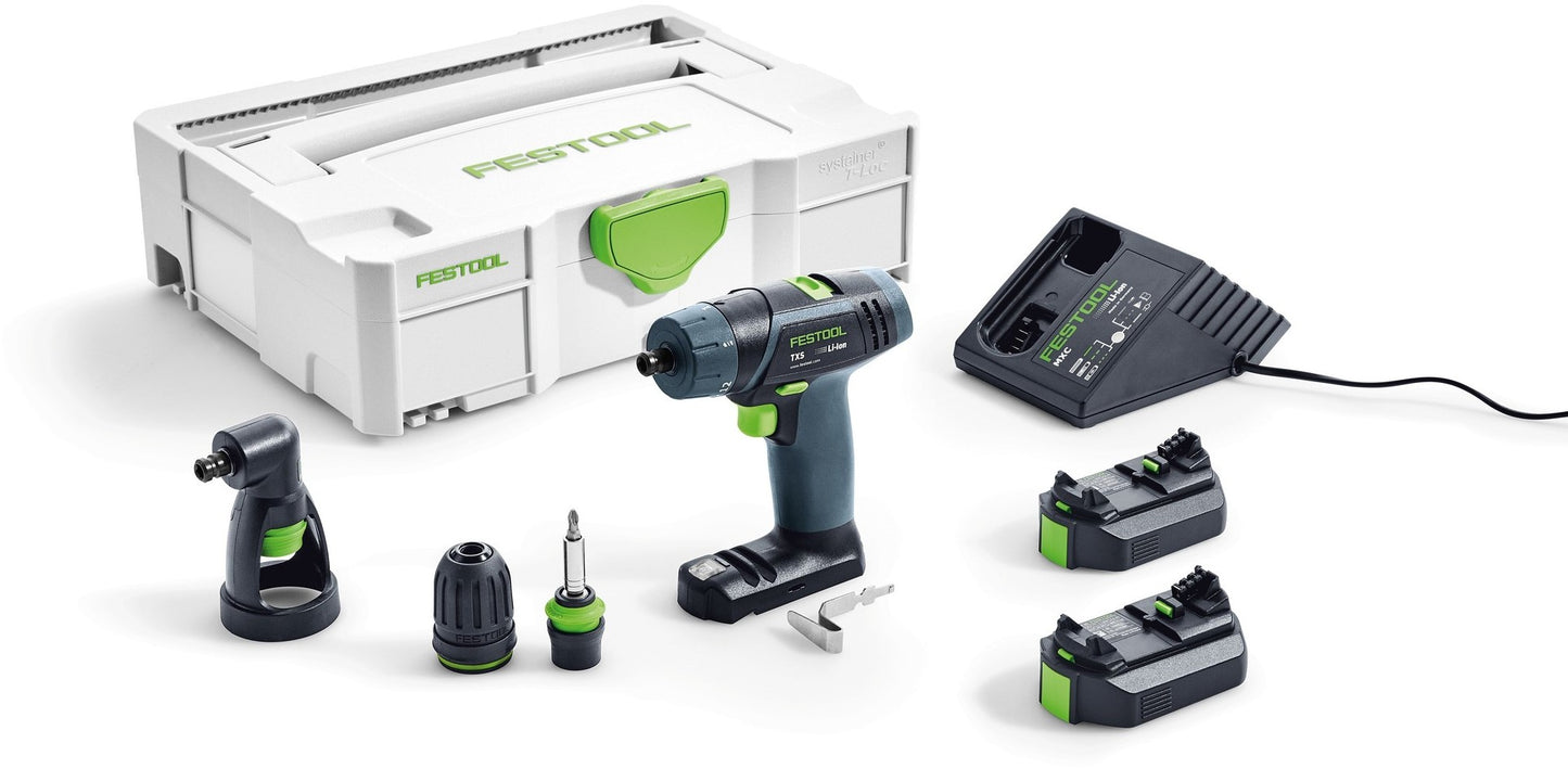 Festool TXS Li 2,6-Set Accu Schroefboormachine in Systainer 564510