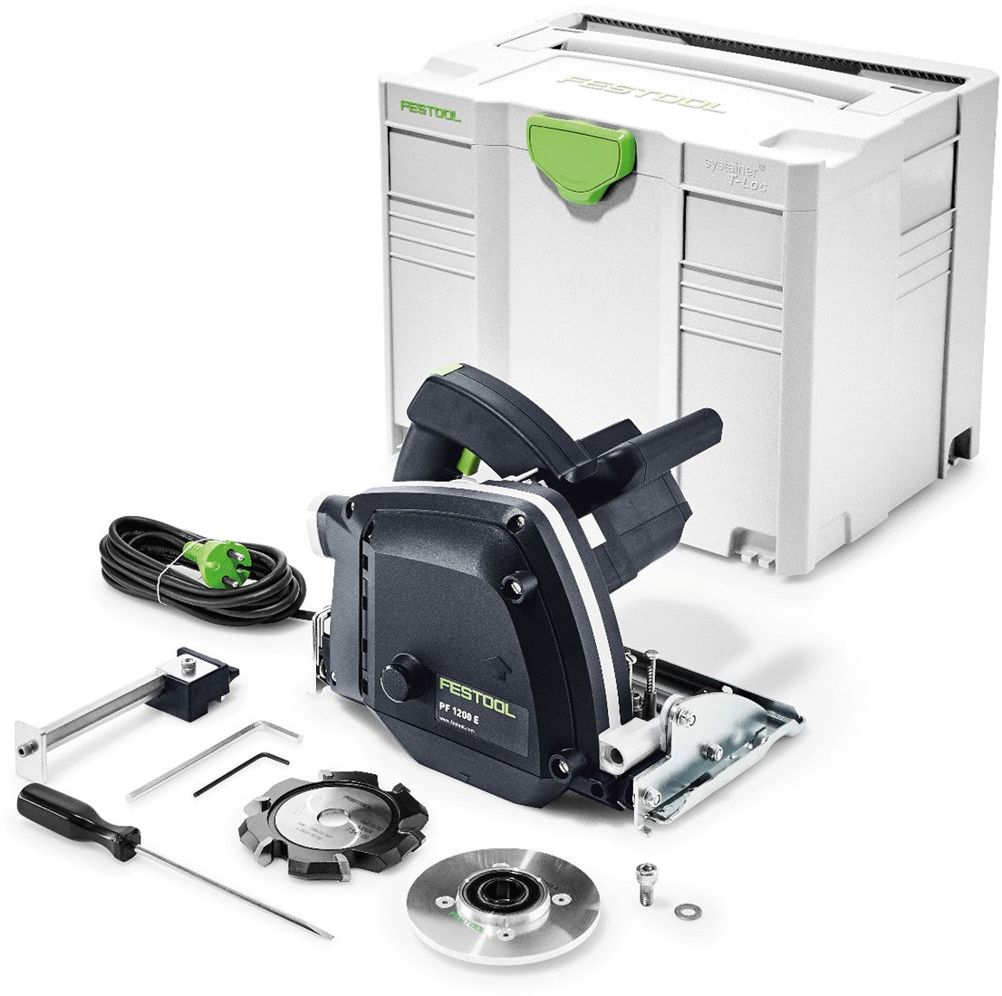Festool PF 1200 E-Plus Dibond Platenfrees 118 Ø mm in Systainer 574322