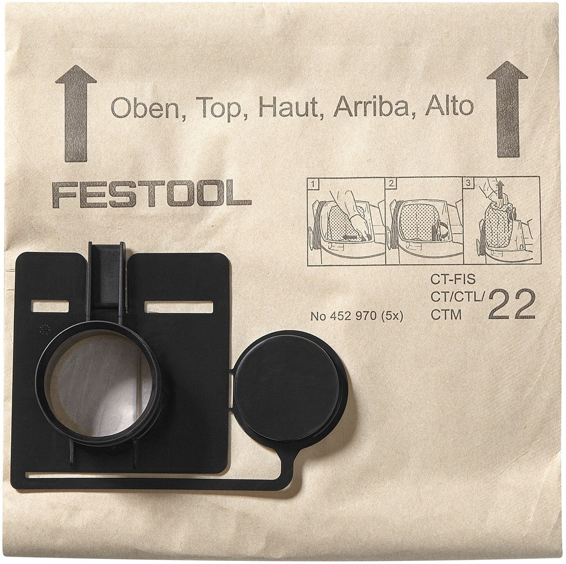 Festool FIS-CT 33/5 Filterzak 452971