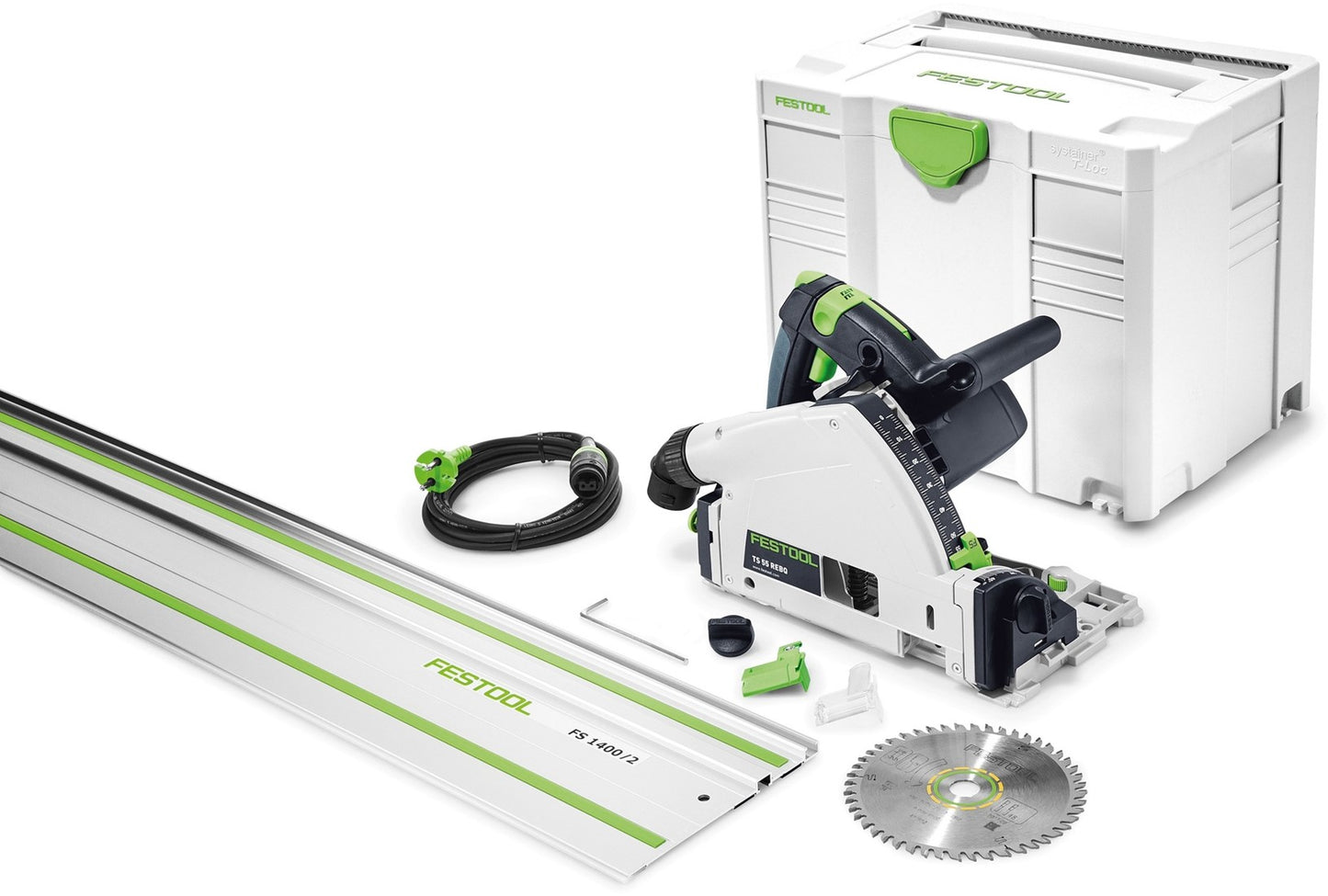 Festool Invalzaag TS 55 REBQ-Plus-FS 1x Liniaal FS1400/2