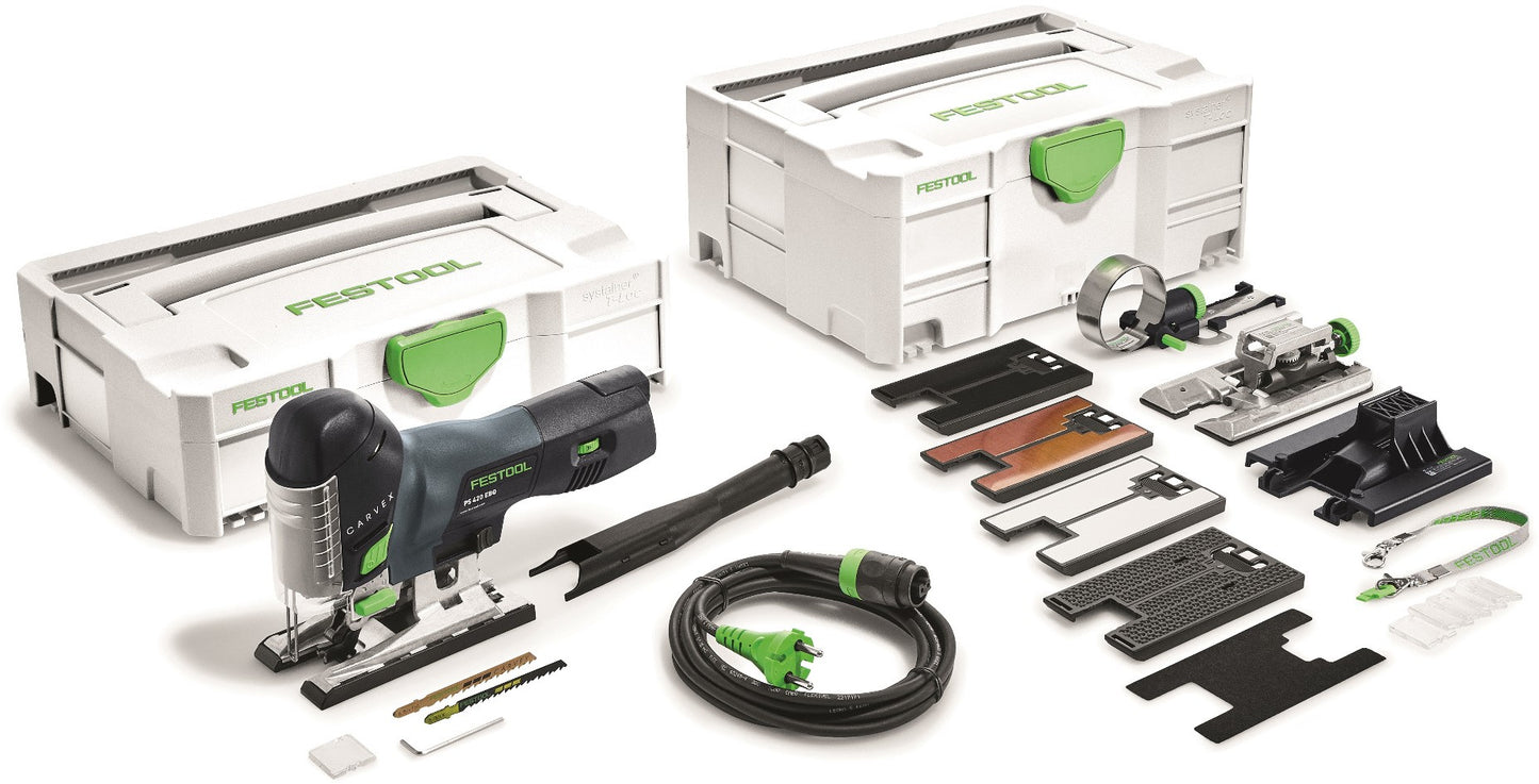 Festool PS 420 EBQ-Set Pendulum Jigsaw 550W 230V 561588