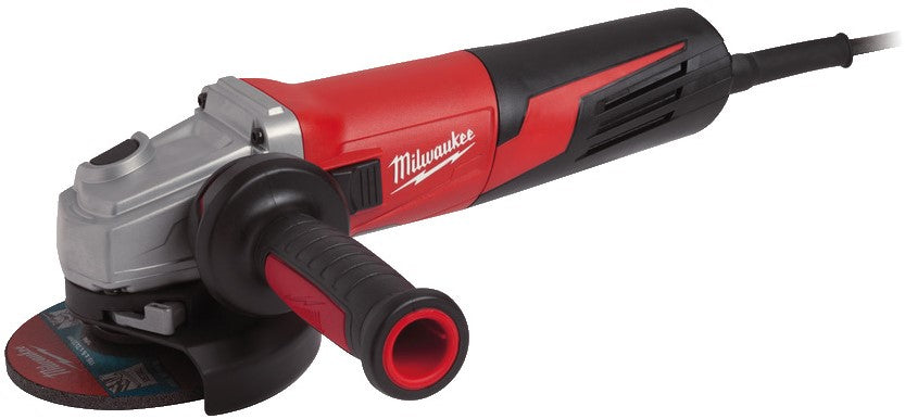 Milwaukee AGV 13-125 XSPDEB Haakse Slijper met Peddelschakelaar 125mm 1250W - 4933464998