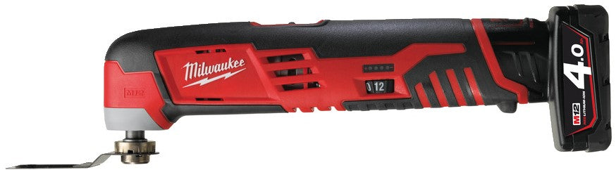 Milwaukee C12 MT-402B Accu Subcompactmultitool 12V 4.0Ah Li-Ion M12™ in tas - 4933441705