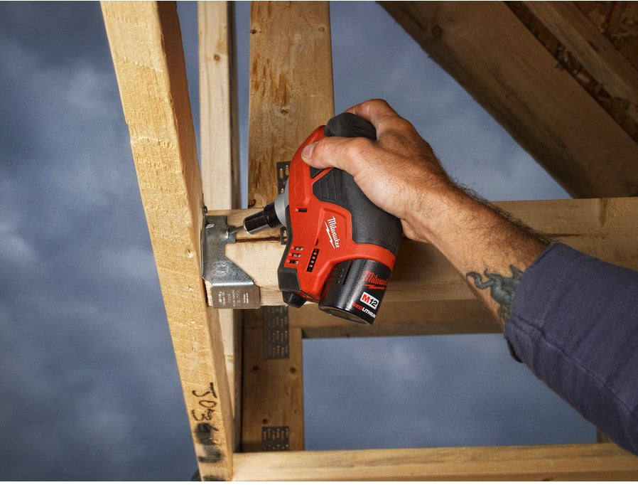 Milwaukee C12 PN-0 M12™ Accu Subcompactpalmspijkermachine 12V Losse body - 4933427182