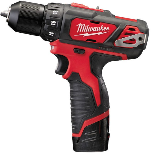 Milwaukee M12 BDD-202C Accu Subcompactboorschroefmachine 12V 2.0Ah Li-Ion M12™ in koffer - 4933441915