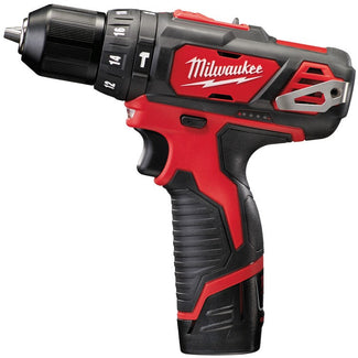 Milwaukee M12 BPD-202C Accu Subcompactslagboormachine 12V 2.0Ah M12™ in koffer - 4933441940