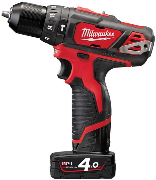 Milwaukee M12 BPD-402C Akku-Kleinst-Schlagbohrmaschine 12 V 4,0 Ah M12™ im Koffer – 4933441935