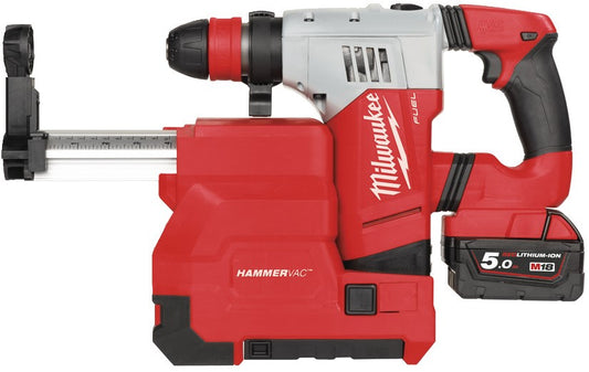 Milwaukee M18 CHPXDE-502C M18 FUEL™ Hochleistungs-SDS-plus-Bohrhammer mit passendem Staubabsaug-Kit – 4933448180