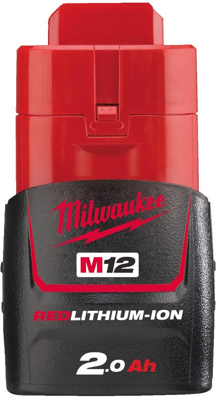 Milwaukee M12 B2 Li-Ionen-Akku 12 V 2,0 Ah - 4932430064