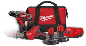 Milwaukee M12 BPP2C-402B Powerpack 12V 4.0Ah Li-Ion M12™ in bag - 4933441230